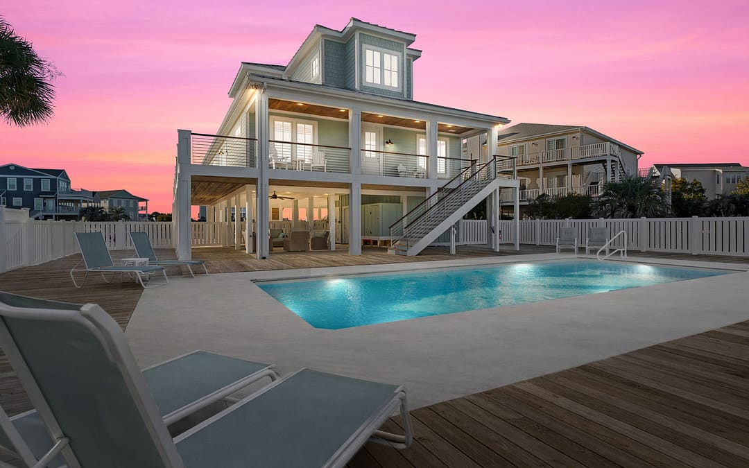 Luxury Coastal Living Redefined: Exquisite Custom Estate Debuts on the West End of Holden Beach for $2.59M